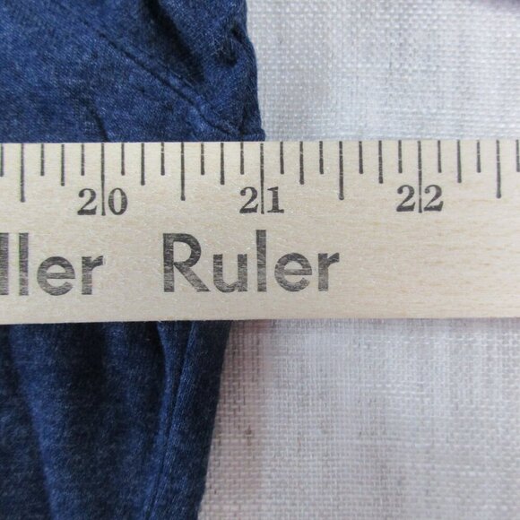 Denver Broncos T-Shirt Mens Large Navy Team Apparel NFL Football Sports Pullover - Picture 8 of 8